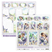 ScrapBoys Lavender Love 6x6 Inch Paper Pad (SB-LALO-09) 